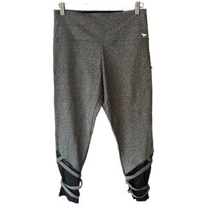 VICTORIA’S SECRET PINK Gray High Waist 7/8 Ankle Leggings